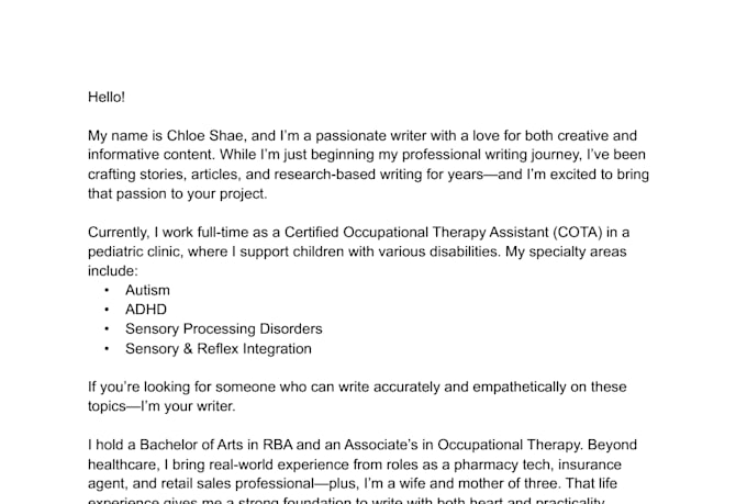 write engaging healthcare and parenting blog posts
